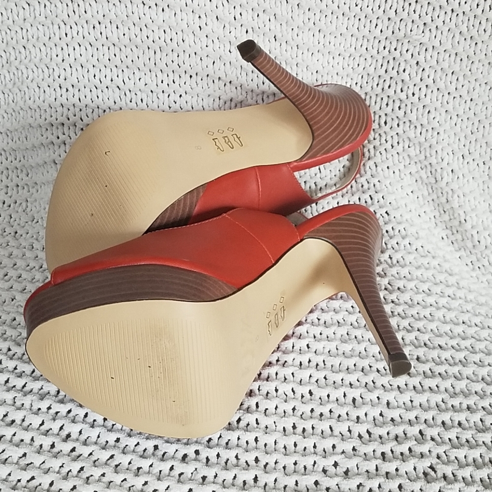 Call Spring Platform Slip Back Heels Size 8 - Picture 5 of 5